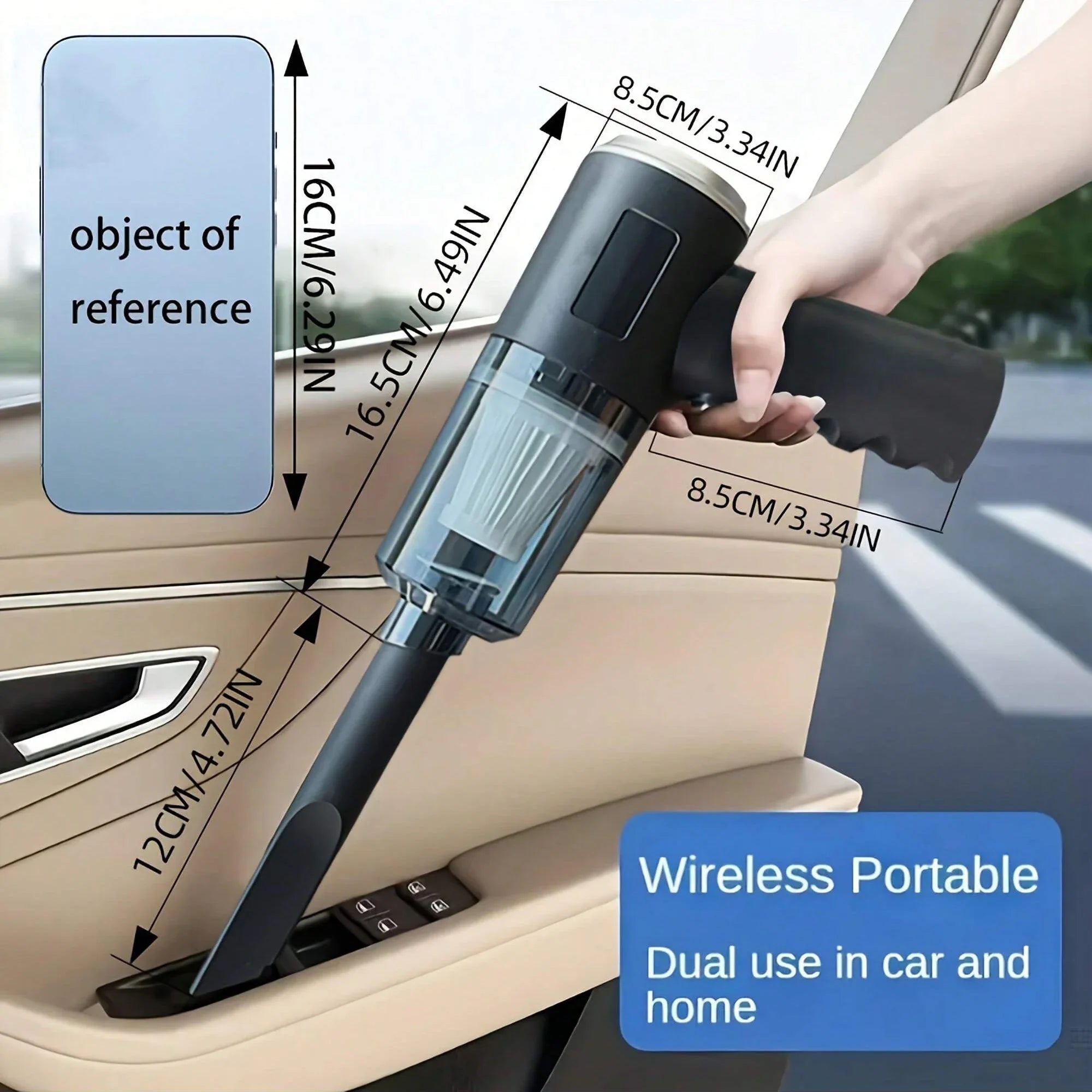 Compact Car Vacuum Cleaner
