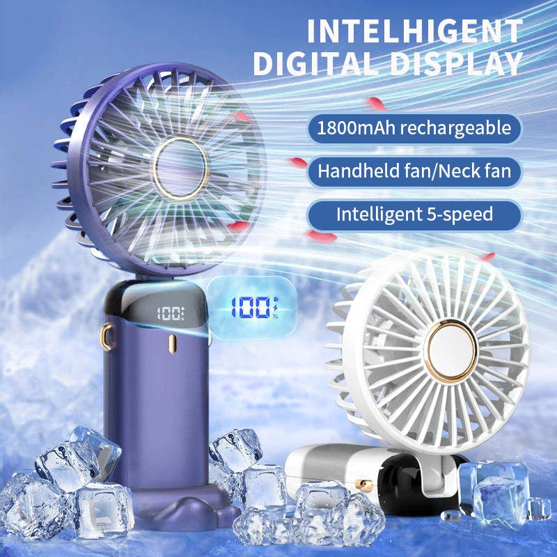 Foldable Neck Mini Fan