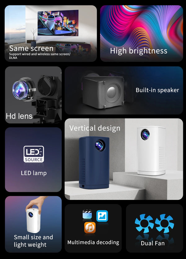 Portable Home Theater Projector